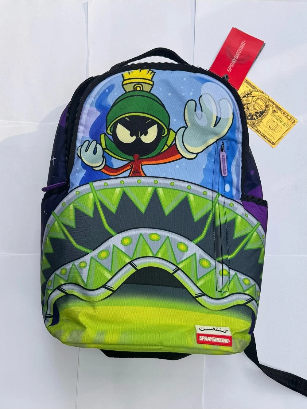 Sprayground LOONEY TUNES MARVIN THE MARTIAN FEARLESS LEADER BACKPACK *Limited